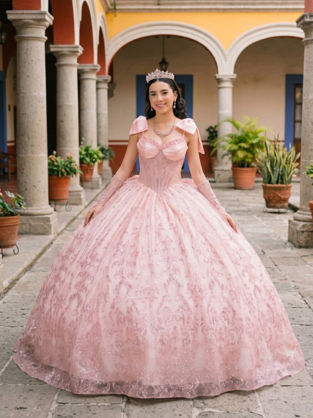 NEW BLUSH Tulle & Lace Sweetheart Evening Gown Floor Length Embellished 8530JQ